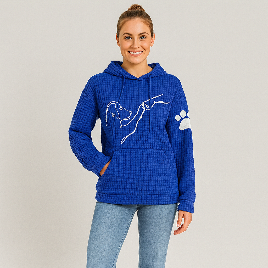 Ladies Printed Hoodie | Relaxed Fit