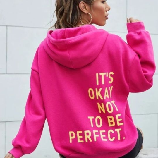 Jumper | Women Printed Hoodie Jumper | Casual Pullover