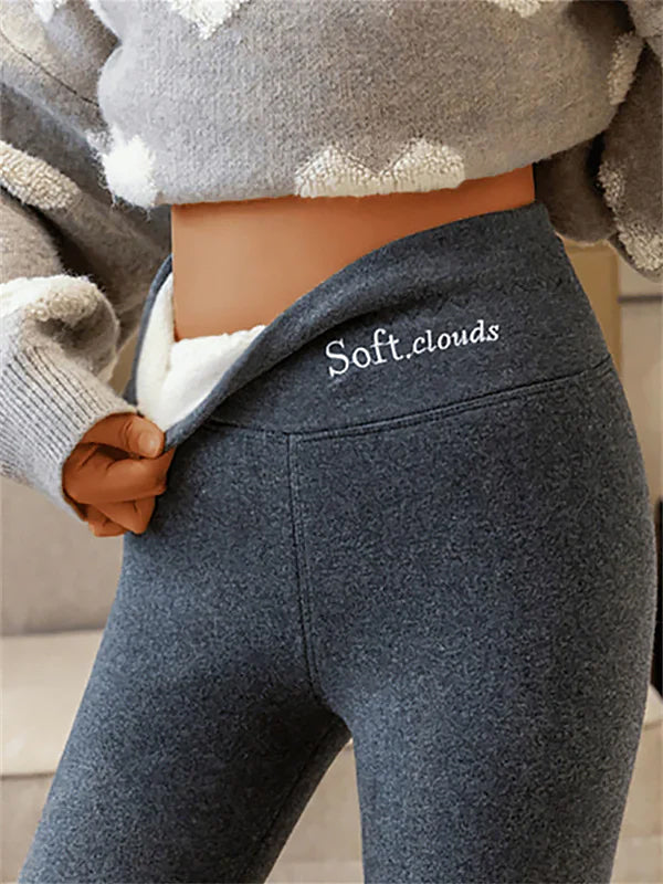 Ladies Fleece Lined Leggings | High Waist