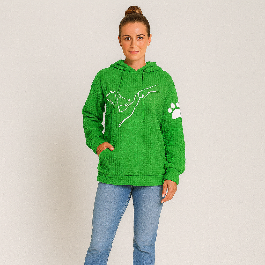 Ladies Printed Hoodie | Relaxed Fit