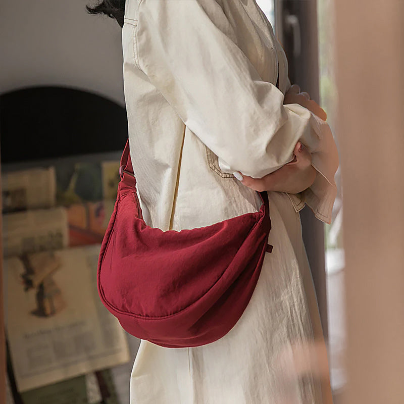 Ladies Crescent Shoulder Bag | Spacious Practical