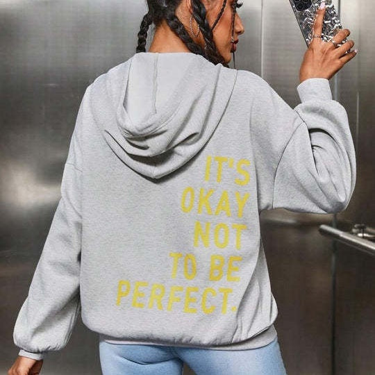 Jumper | Women Printed Hoodie Jumper | Casual Pullover