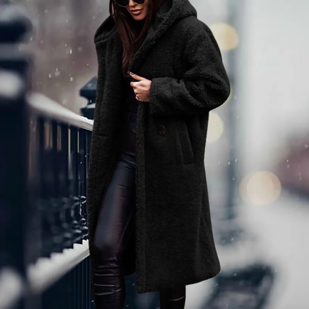 Ladies Loose Winter Coat | Long Fit