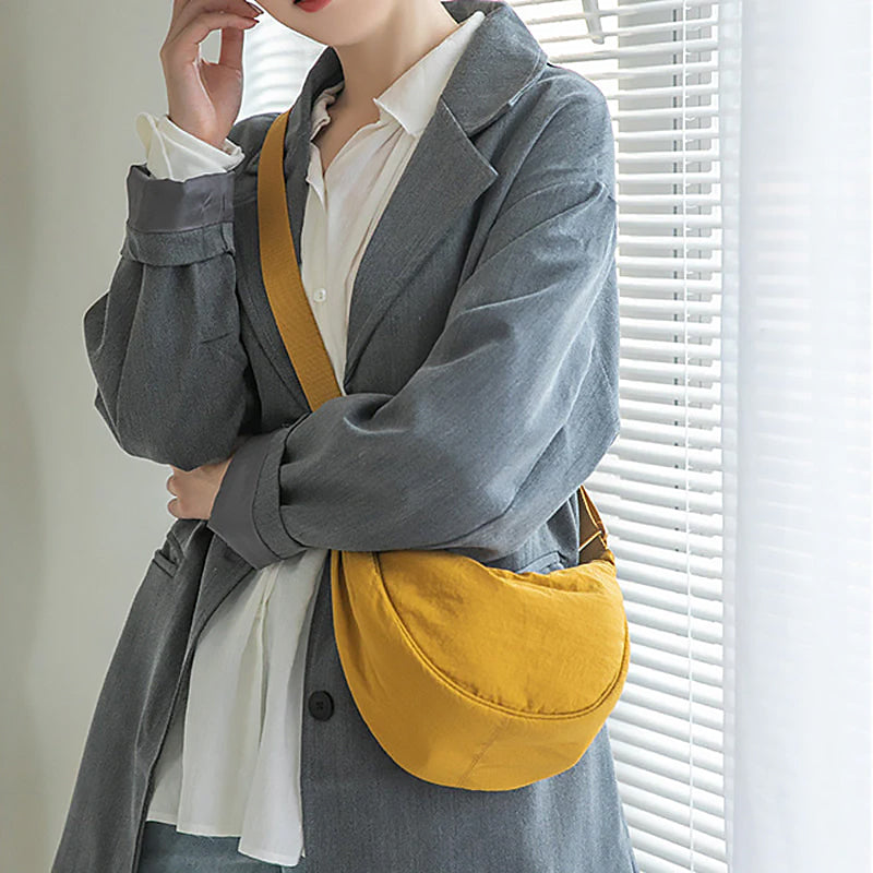 Ladies Crescent Shoulder Bag | Spacious Practical