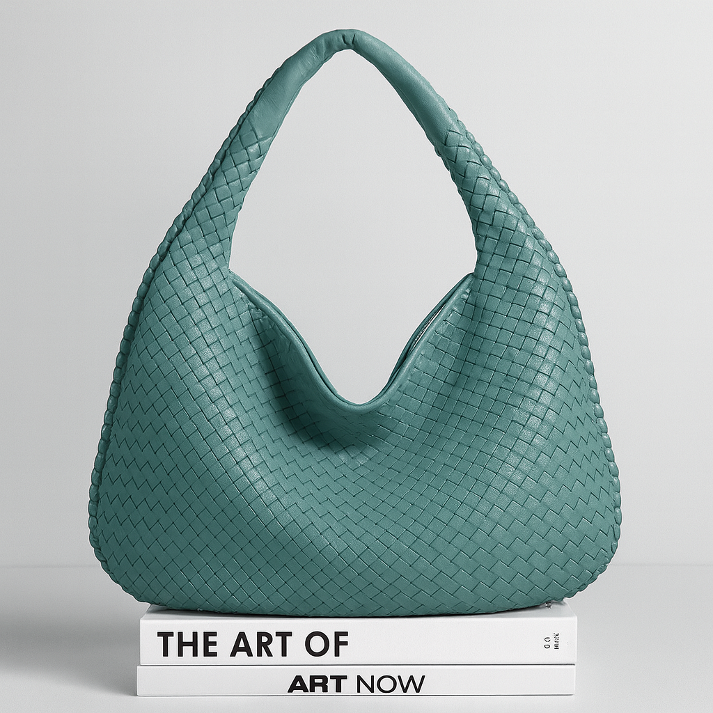 Ladies Woven Shoulder Bag | Spacious Structure
