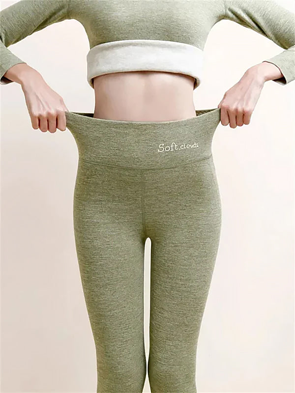 Ladies Fleece Lined Leggings | High Waist