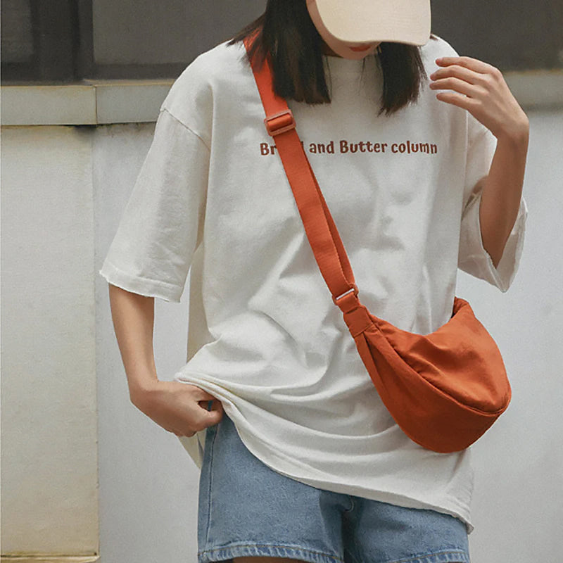 Ladies Crescent Shoulder Bag | Spacious Practical
