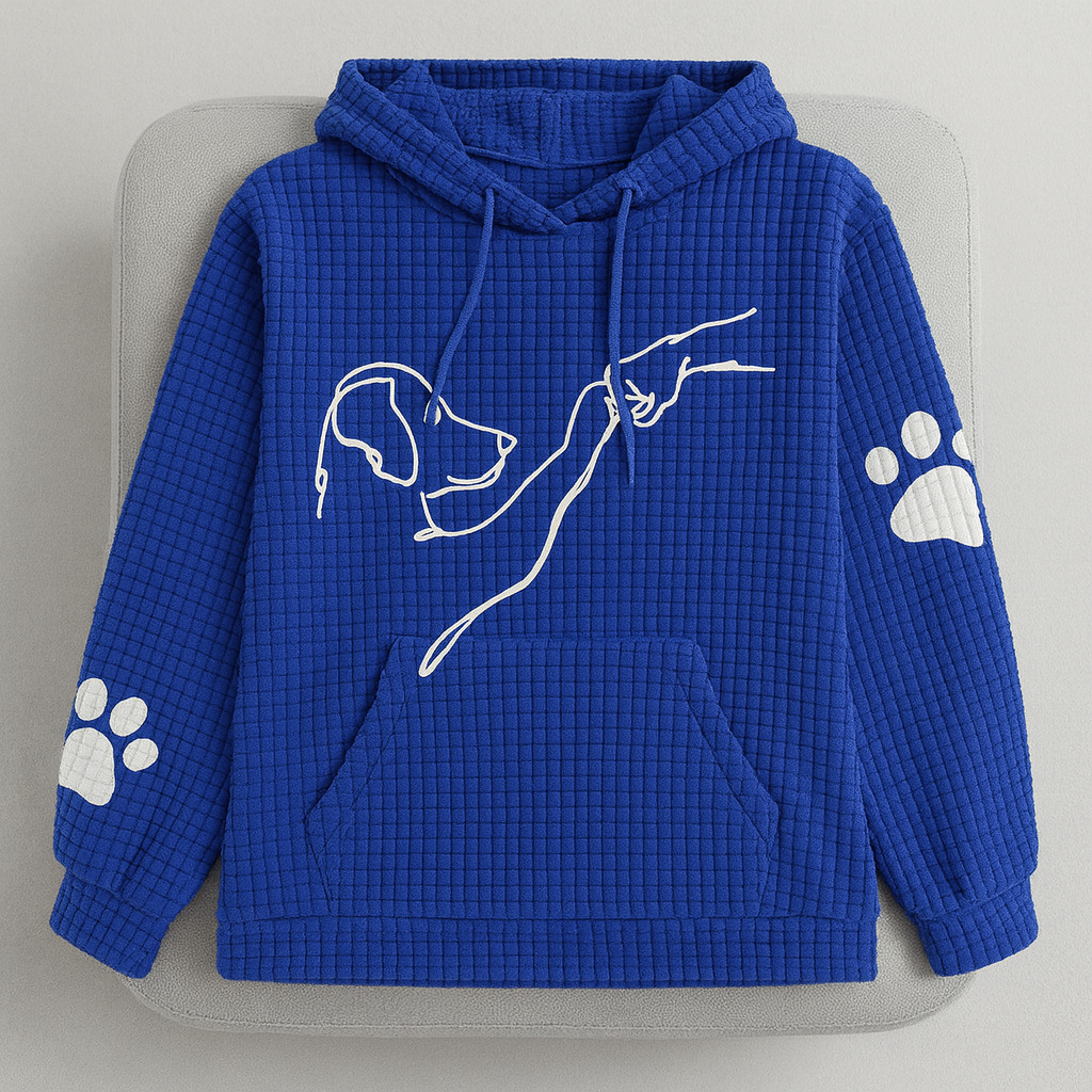 Ladies Printed Hoodie | Relaxed Fit