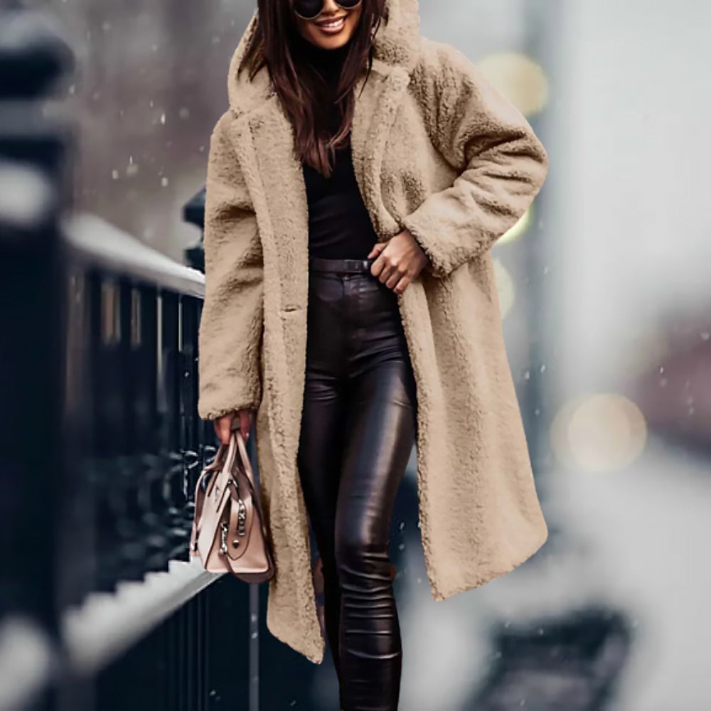 Ladies Loose Winter Coat | Long Fit