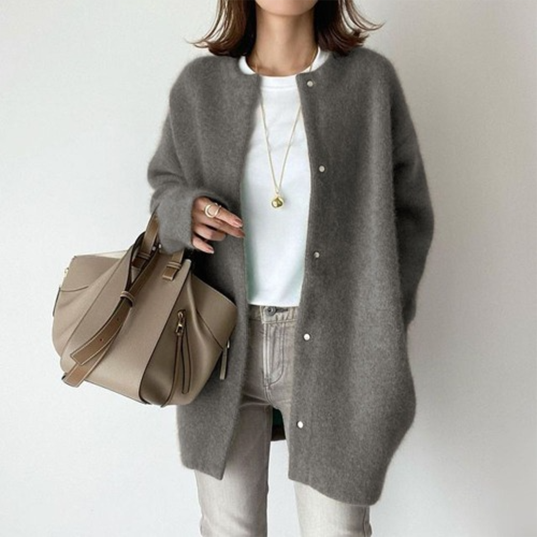 Women Long Cardigan | Open Front