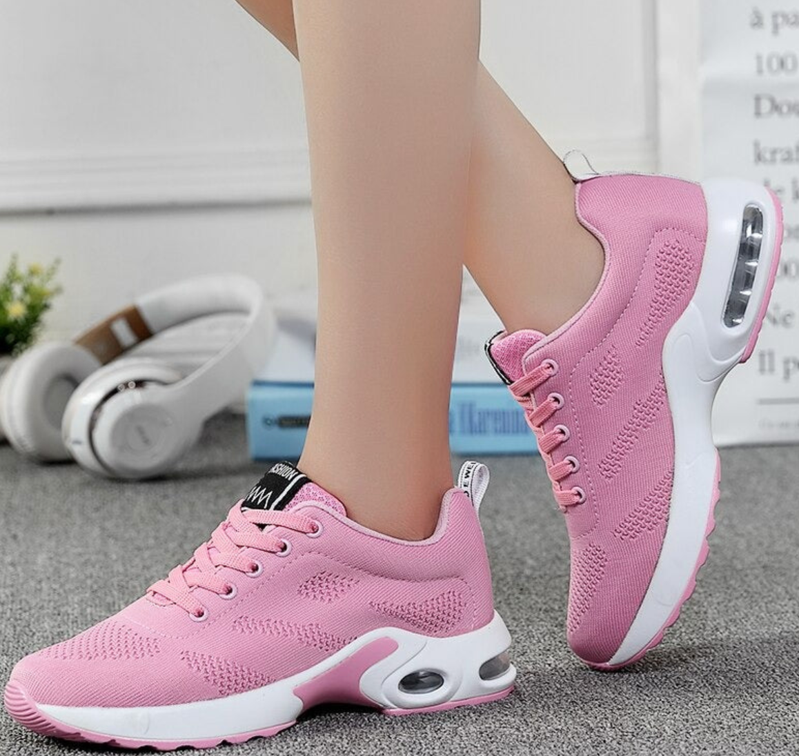 Ladies Comfortable Sport Shoes | Air Cushioned