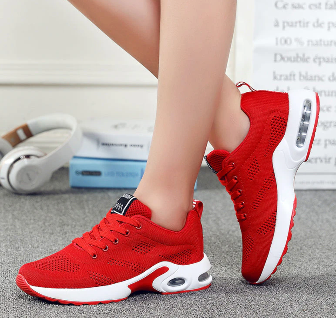 Ladies Comfortable Sport Shoes | Air Cushioned