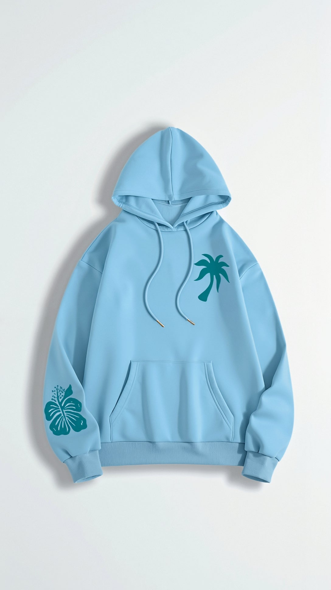 Ladies Embroidered Hoodie | Oversized Back Design