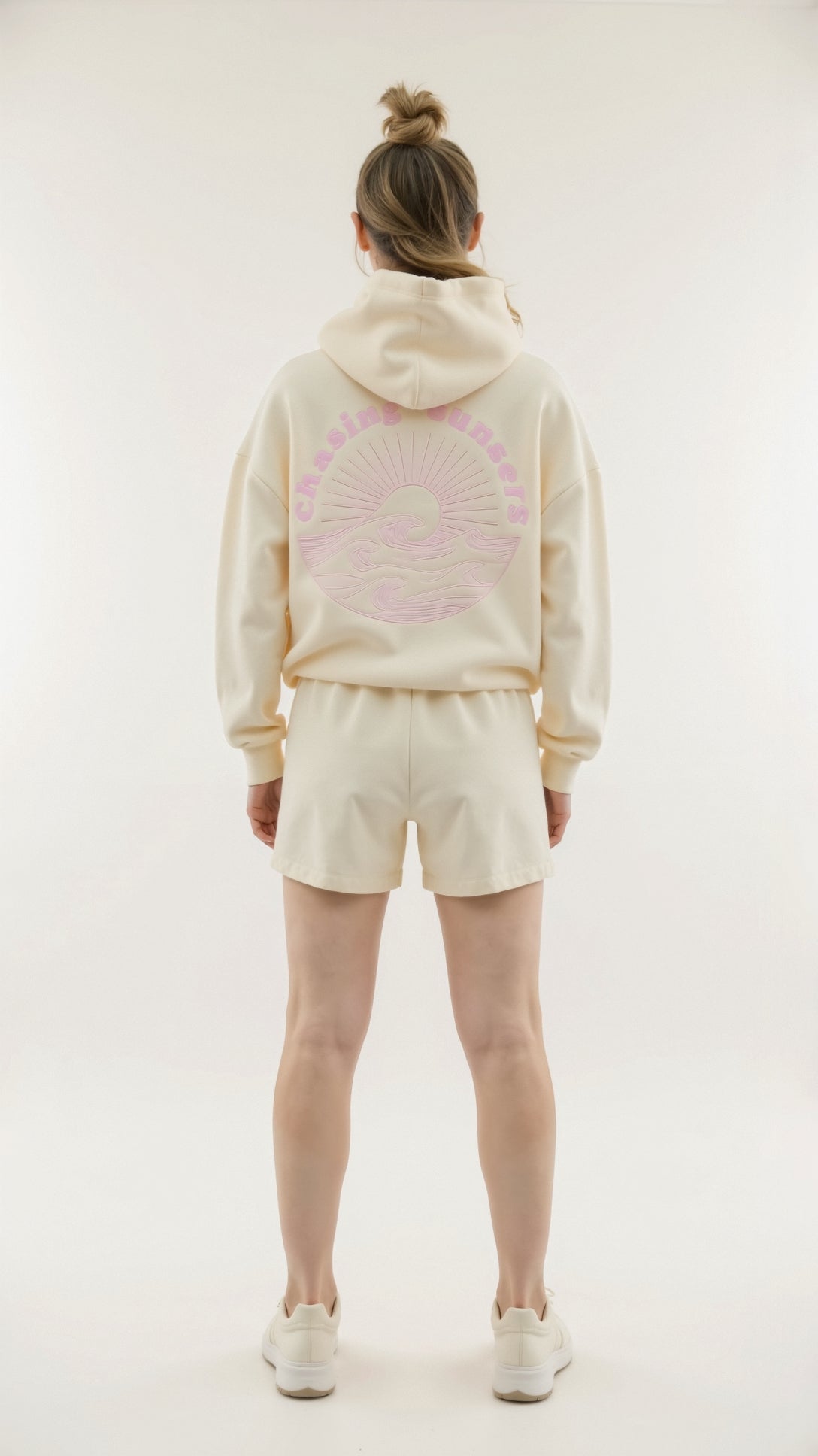 Ladies Embroidered Hoodie | Oversized Back Design