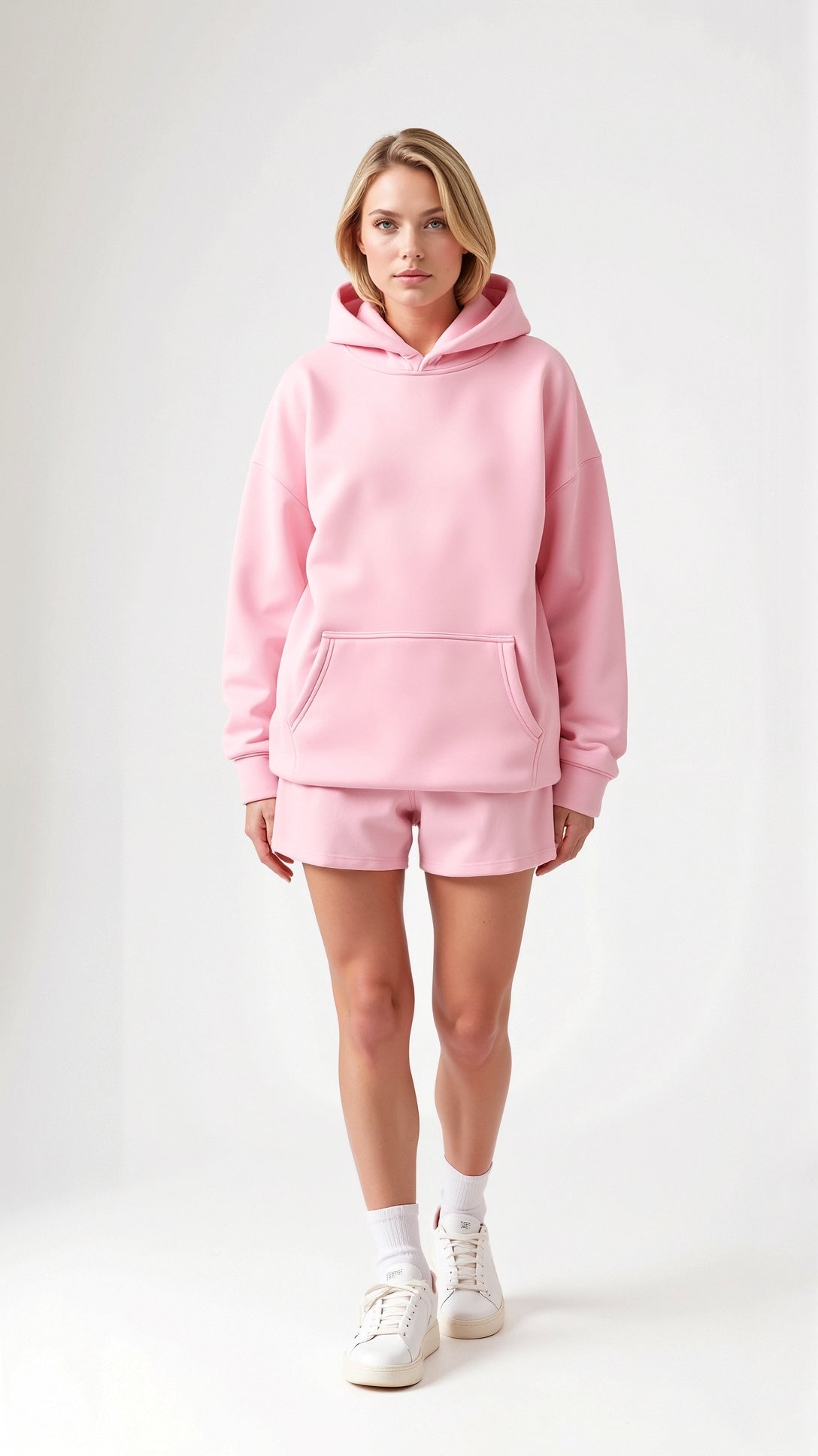 Ladies Embroidered Hoodie | Oversized Back Design