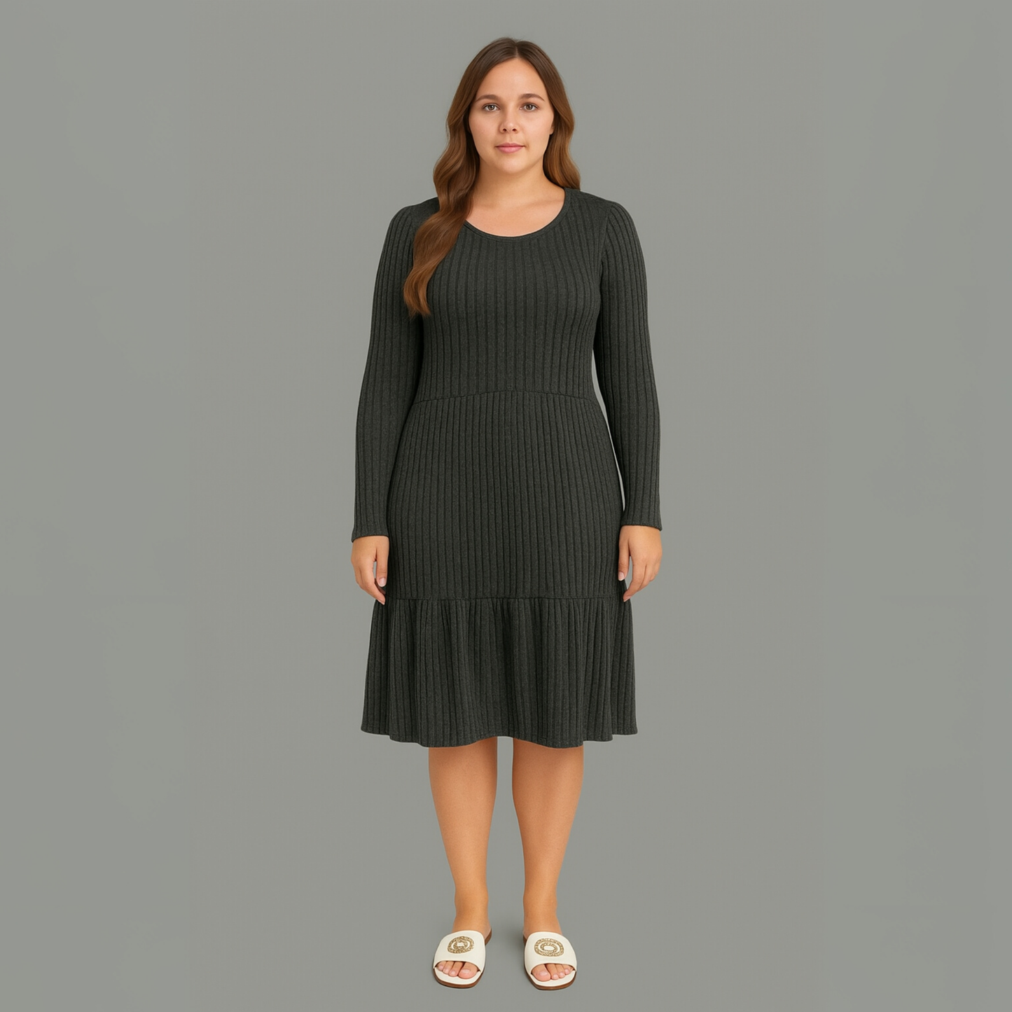 Women Oversized Maxi Dress | Graphic Print