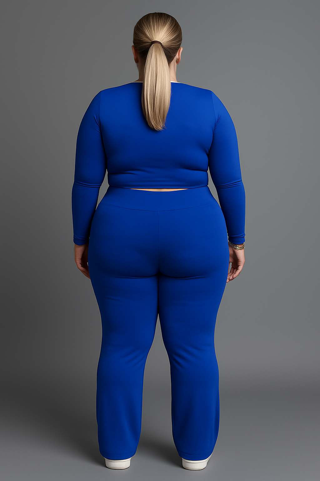 Women Two Piece Crop Top Set | High Waist