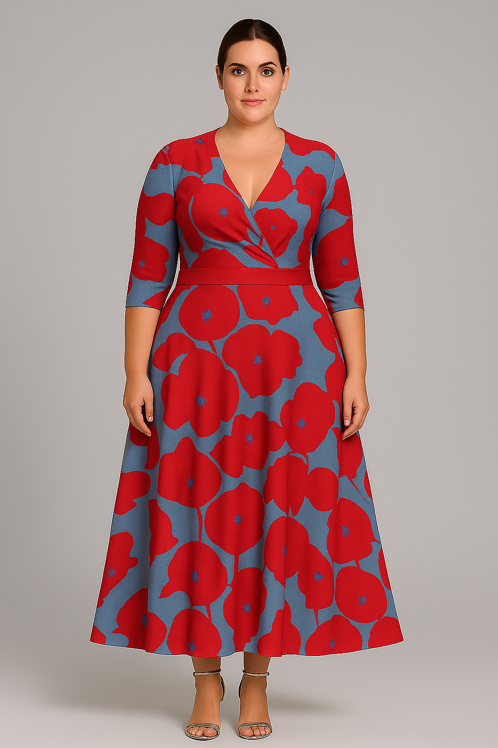 Women Contoured Dress | Knee Length