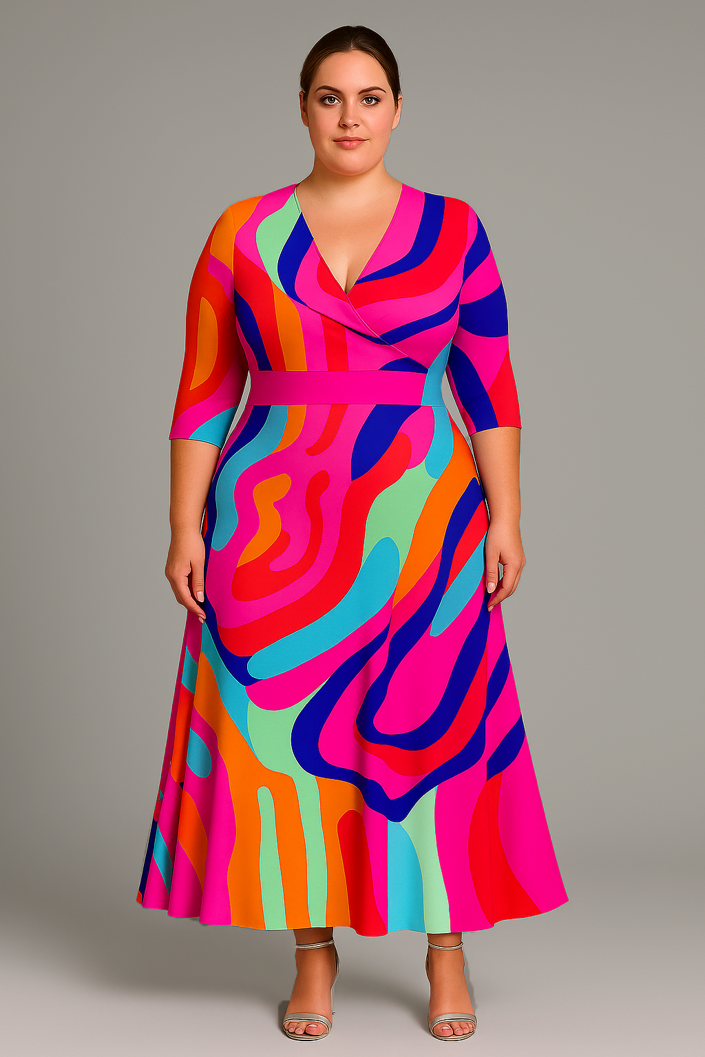 Women Contoured Dress | Knee Length