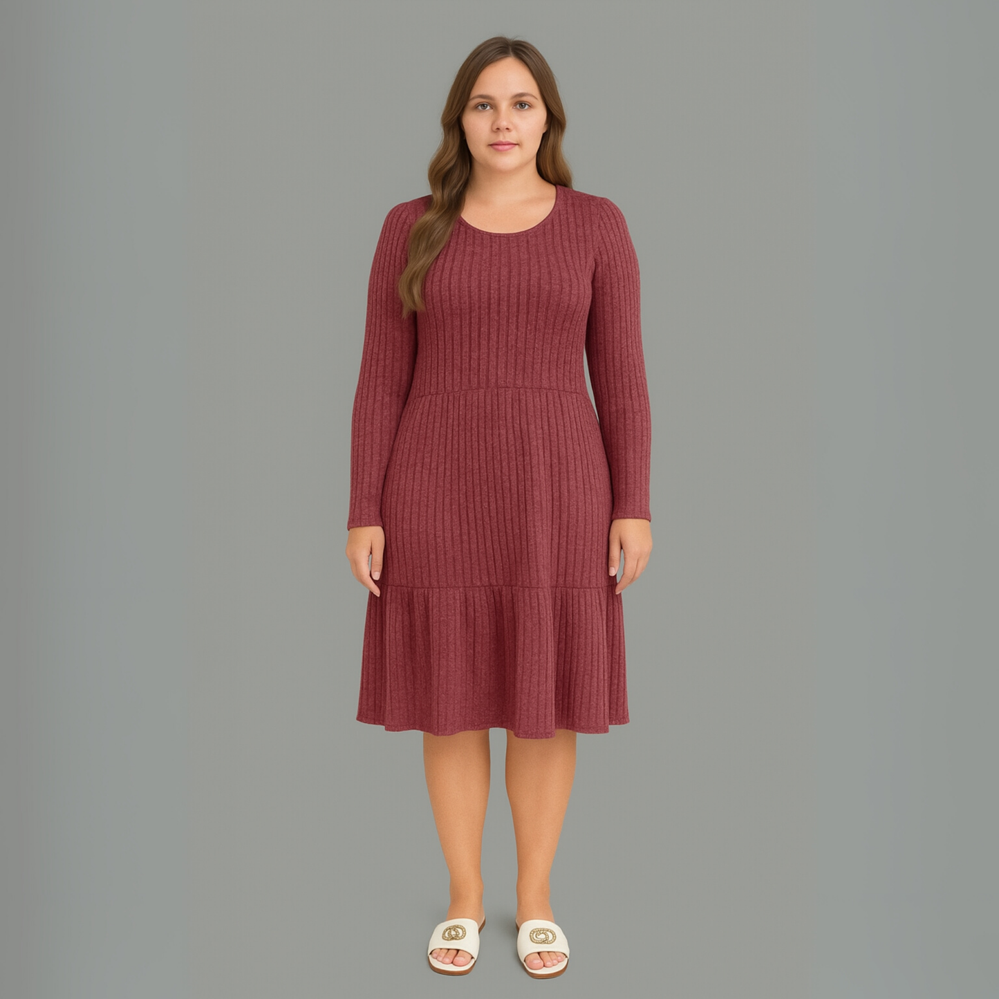 Women Oversized Maxi Dress | Graphic Print
