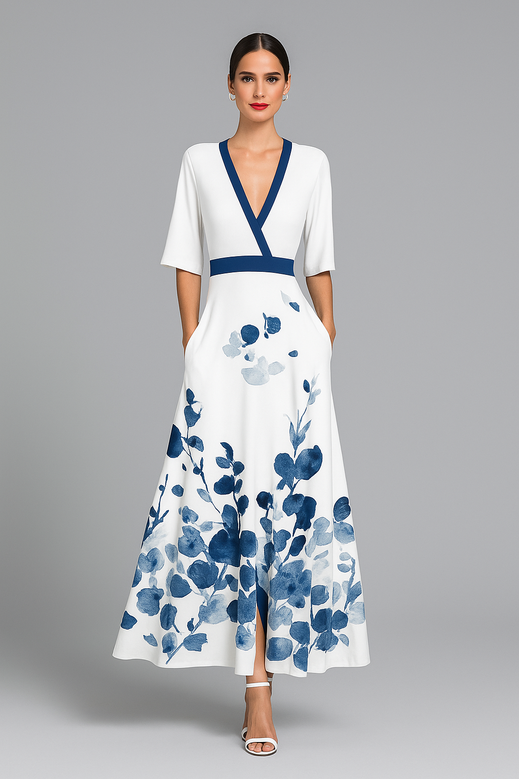 Women Contoured Dress | Knee Length