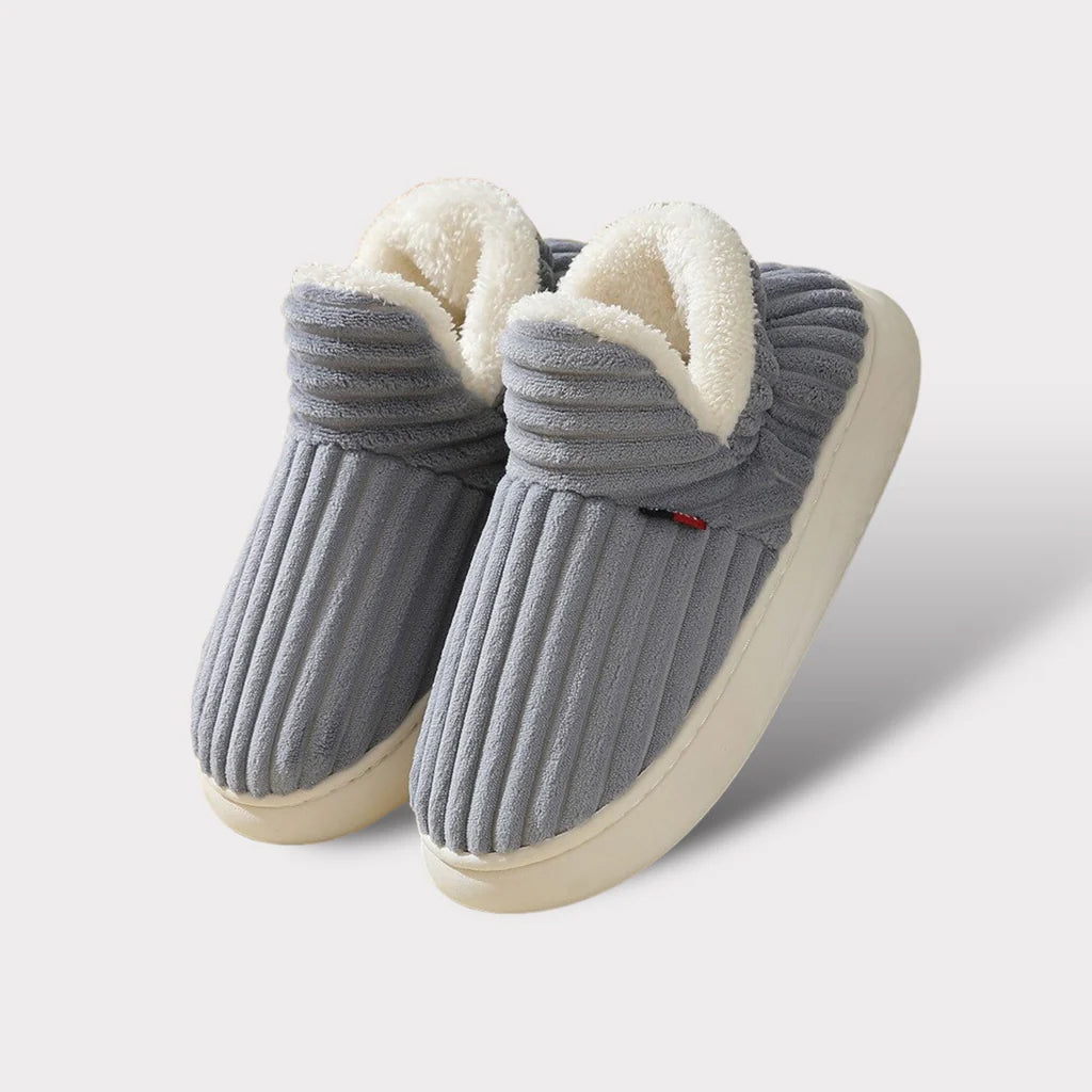 Ladies Lined Slippers | Comfy Sole