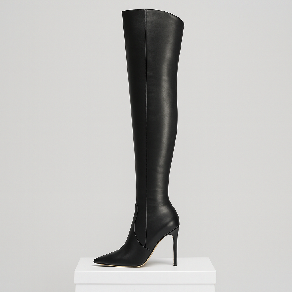 Ladies Overknee Boots | Slim Heel