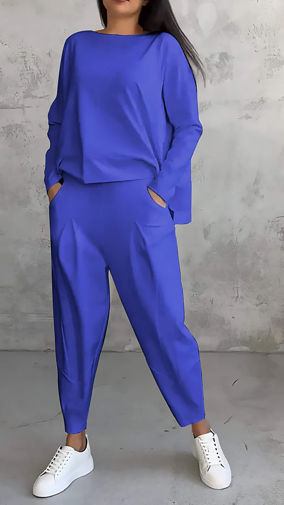 Ladies Two-Piece Lounge Set | Loose Fit