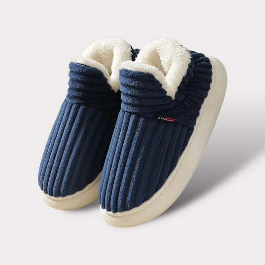 Ladies Lined Slippers | Comfy Sole