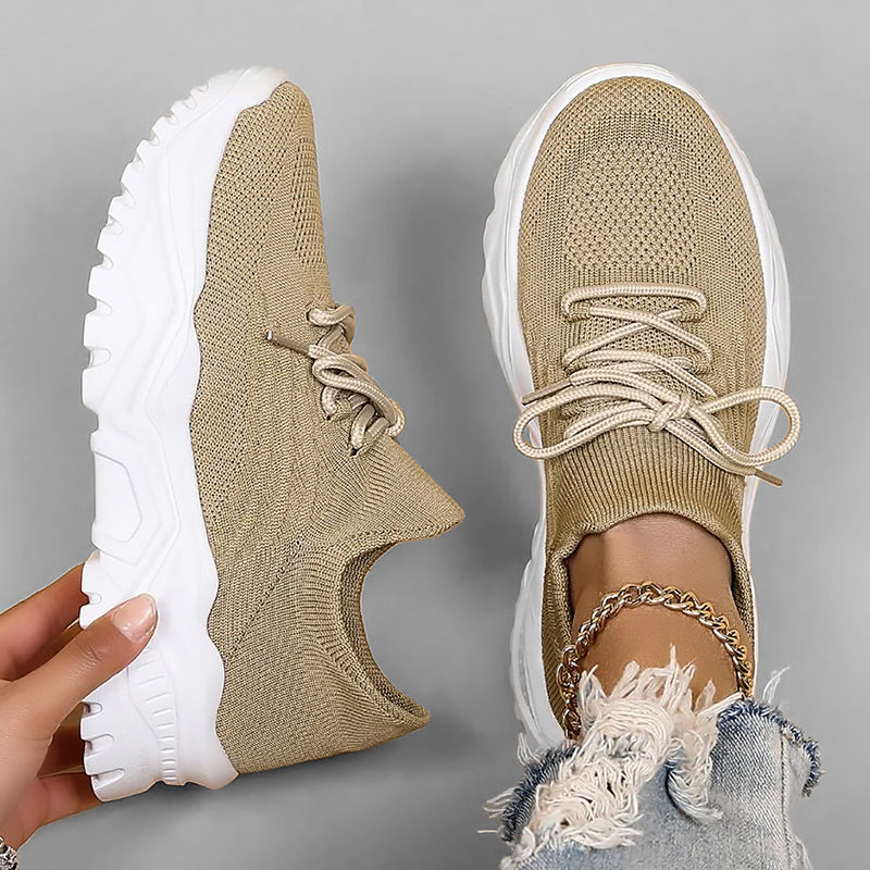 Ladies Breathable Sneakers | Lightweight Sole