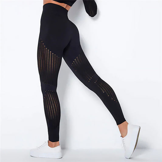 Ladies Sculpting Sports Leggings | Panels