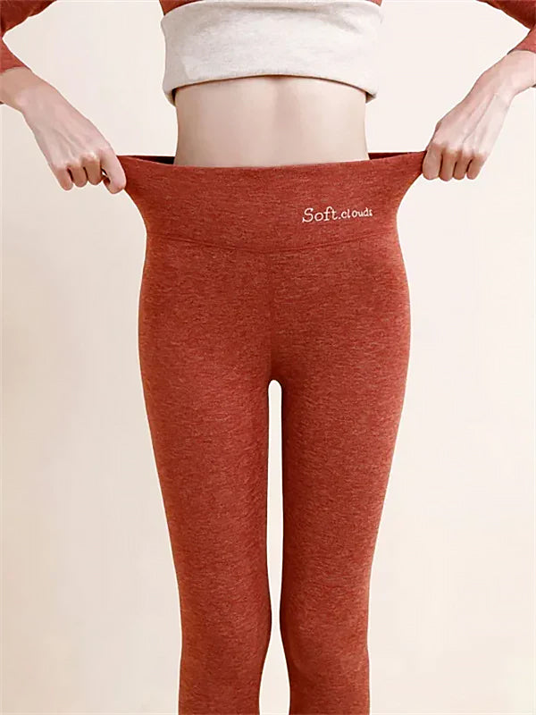 Ladies Fleece Lined Leggings | High Waist