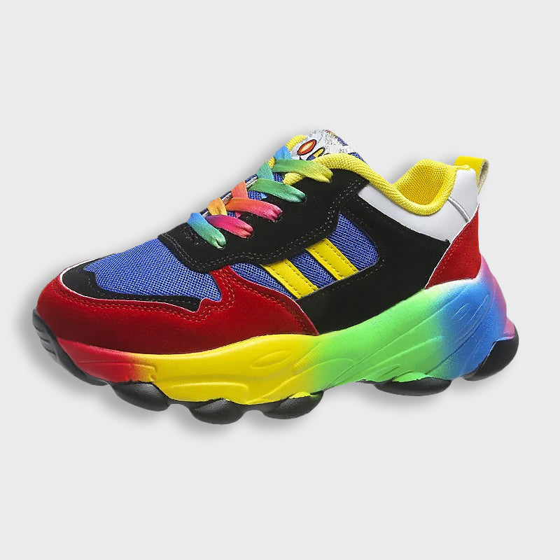 Ladies Colourful Sneakers | Cushioned Sole