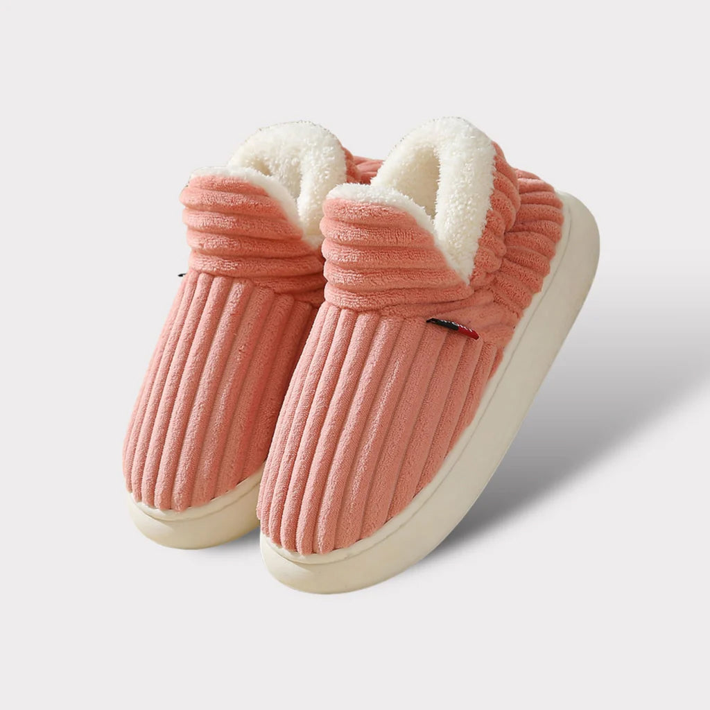 Ladies Lined Slippers | Comfy Sole