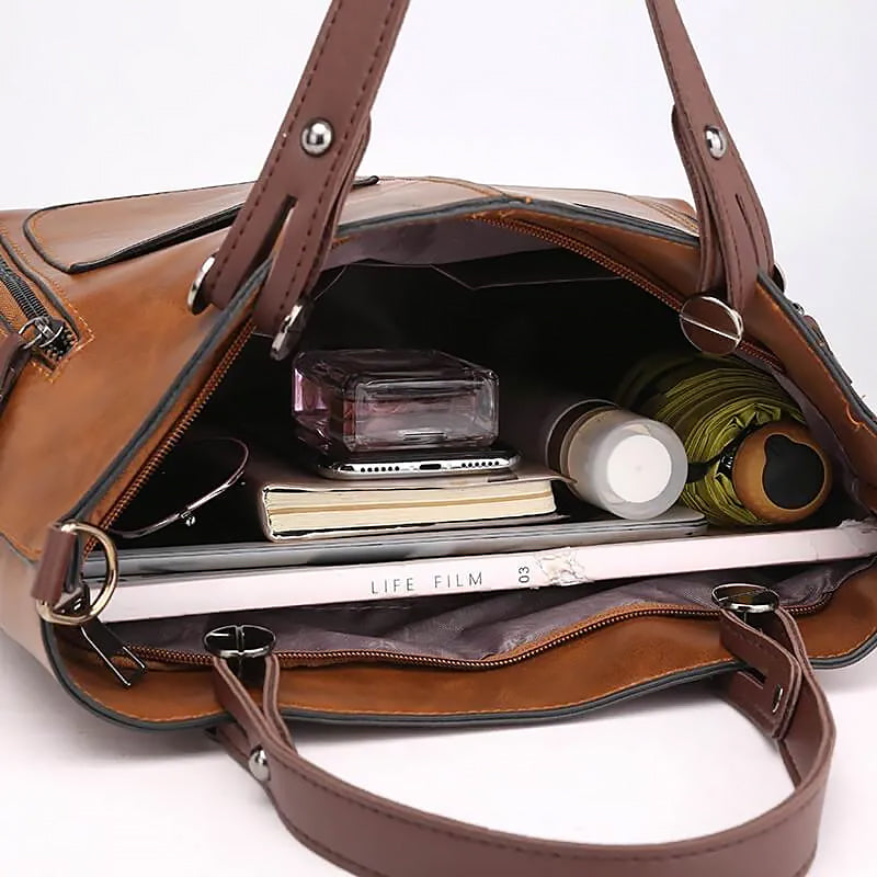 Ladies Spacious Handbag | Adjustable Shoulder Strap