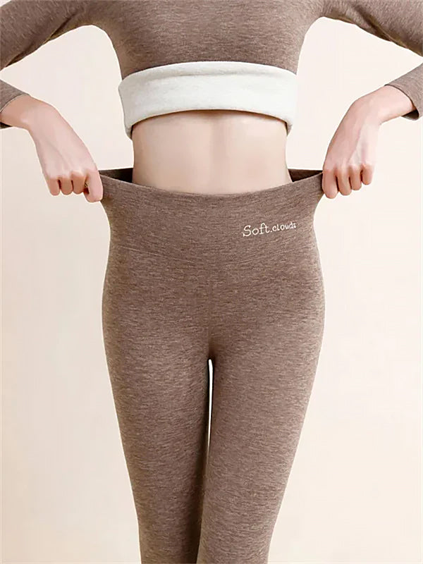 Ladies Fleece Lined Leggings | High Waist