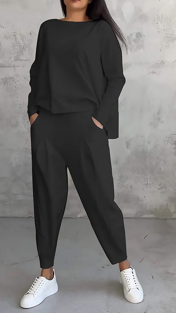 Ladies Two-Piece Lounge Set | Loose Fit