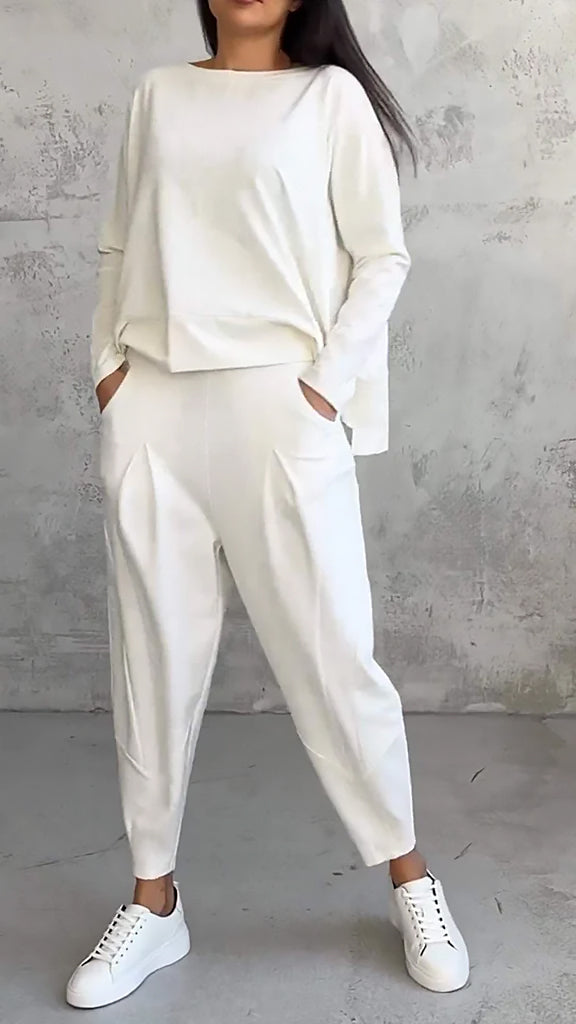 Ladies Two-Piece Lounge Set | Loose Fit