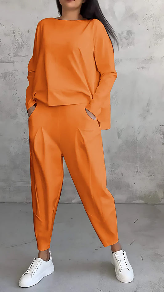 Ladies Two-Piece Lounge Set | Loose Fit