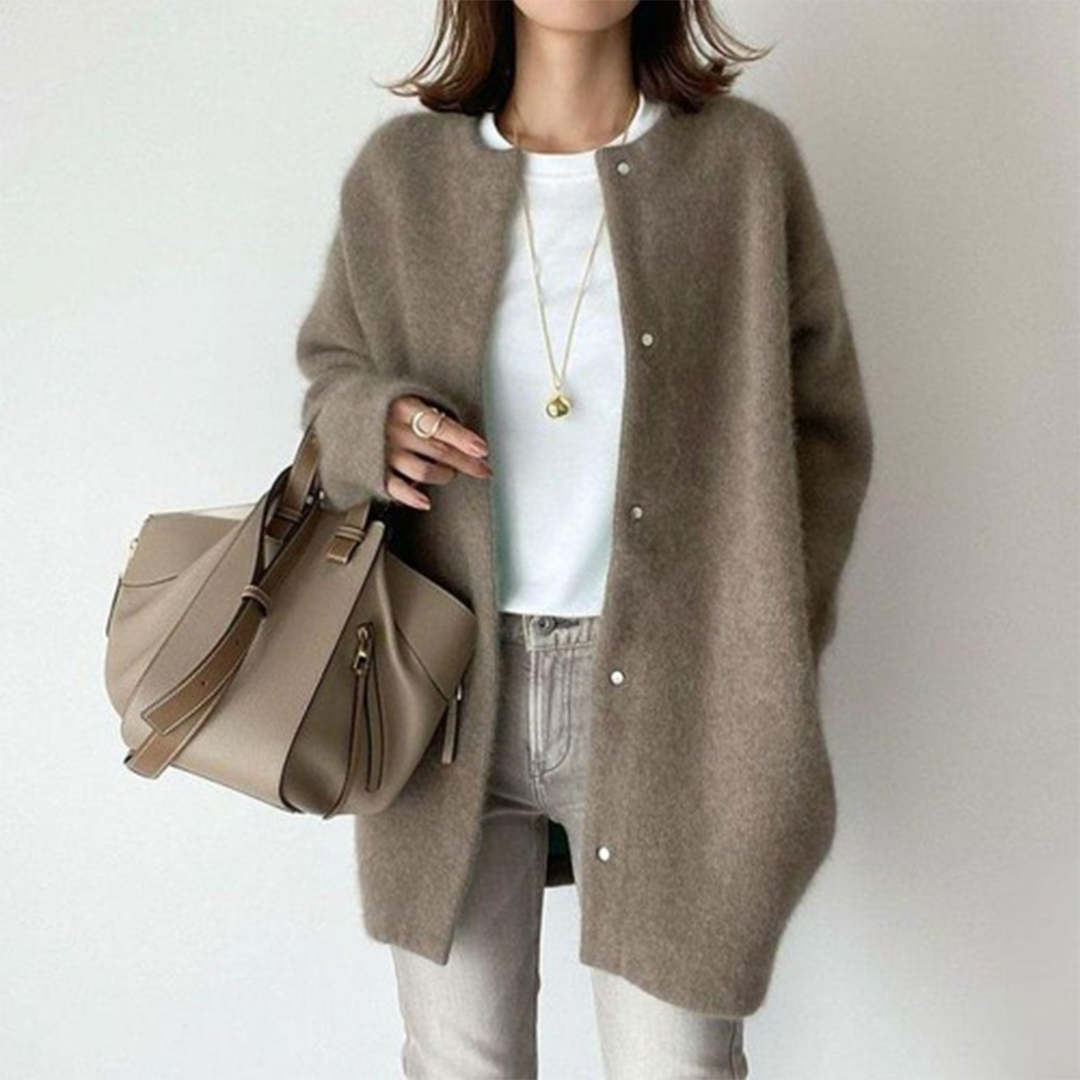 Women Long Cardigan | Open Front