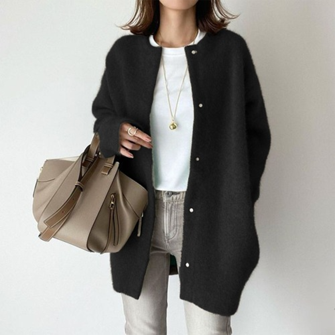 Women Long Cardigan | Open Front