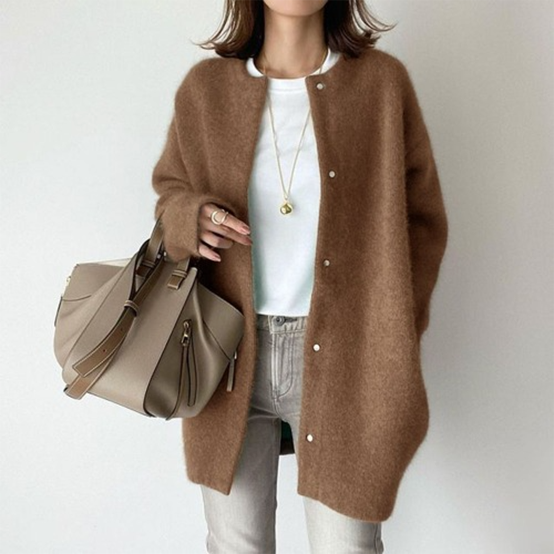 Women Long Cardigan | Open Front