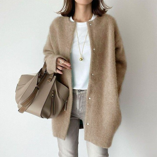 Women Long Cardigan | Open Front