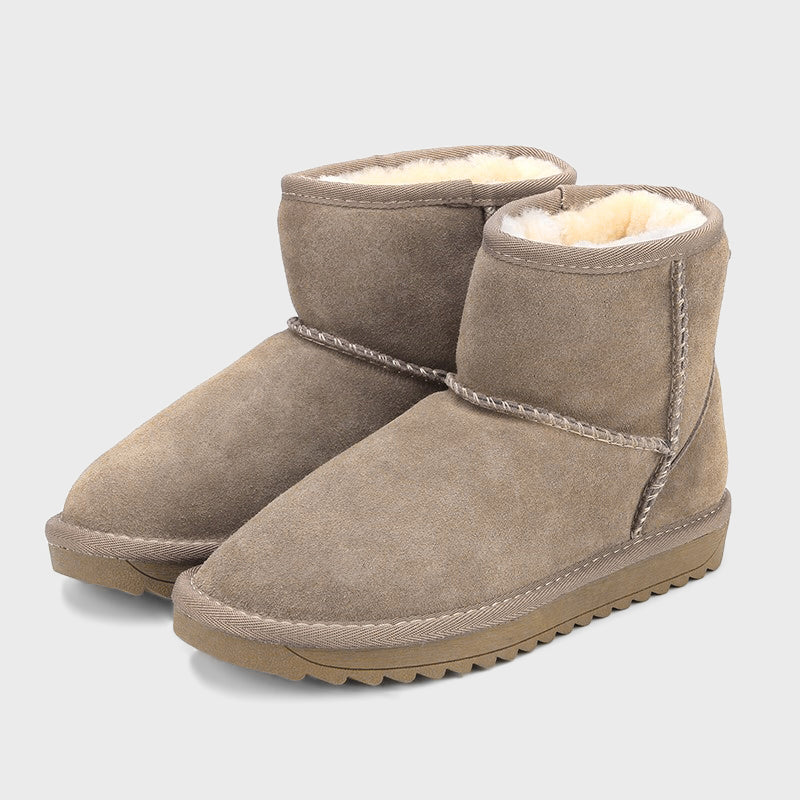 Ladies Lined Winter Boots | Durable Grip Sole