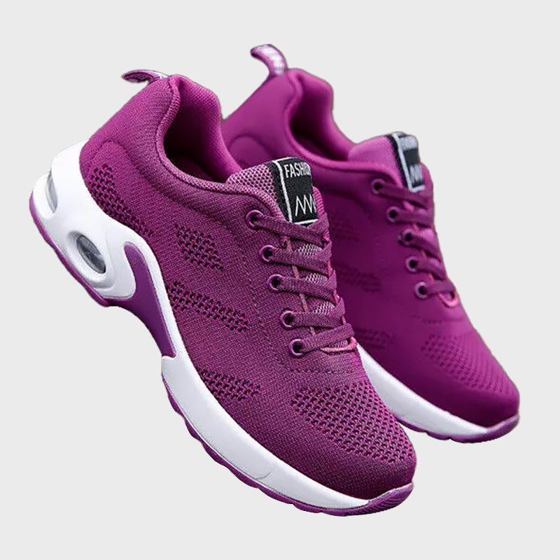 Ladies Breathable Sneakers | Non Slip Sole