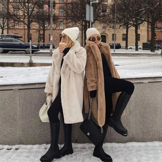 Coat | Women Belted Long Coat | Wide Collar