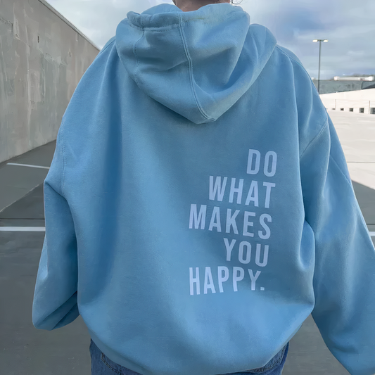 Women Oversized Hoodie | Motivational Print