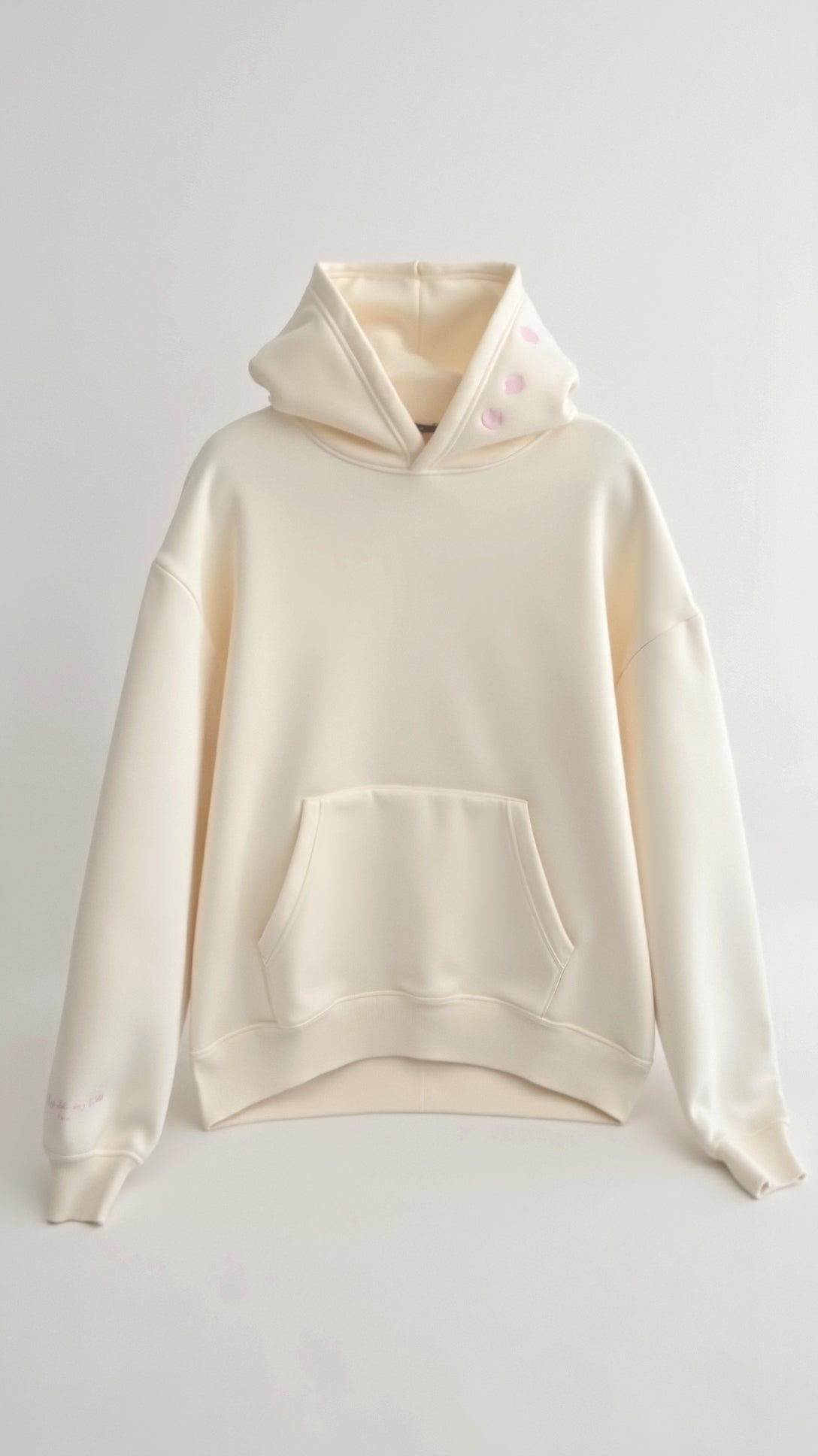 Ladies Embroidered Hoodie | Oversized Back Design