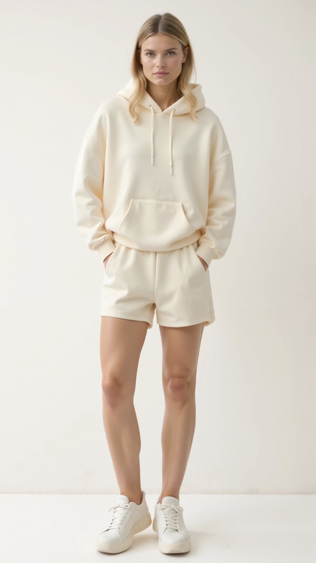 Ladies Embroidered Hoodie | Oversized Back Design