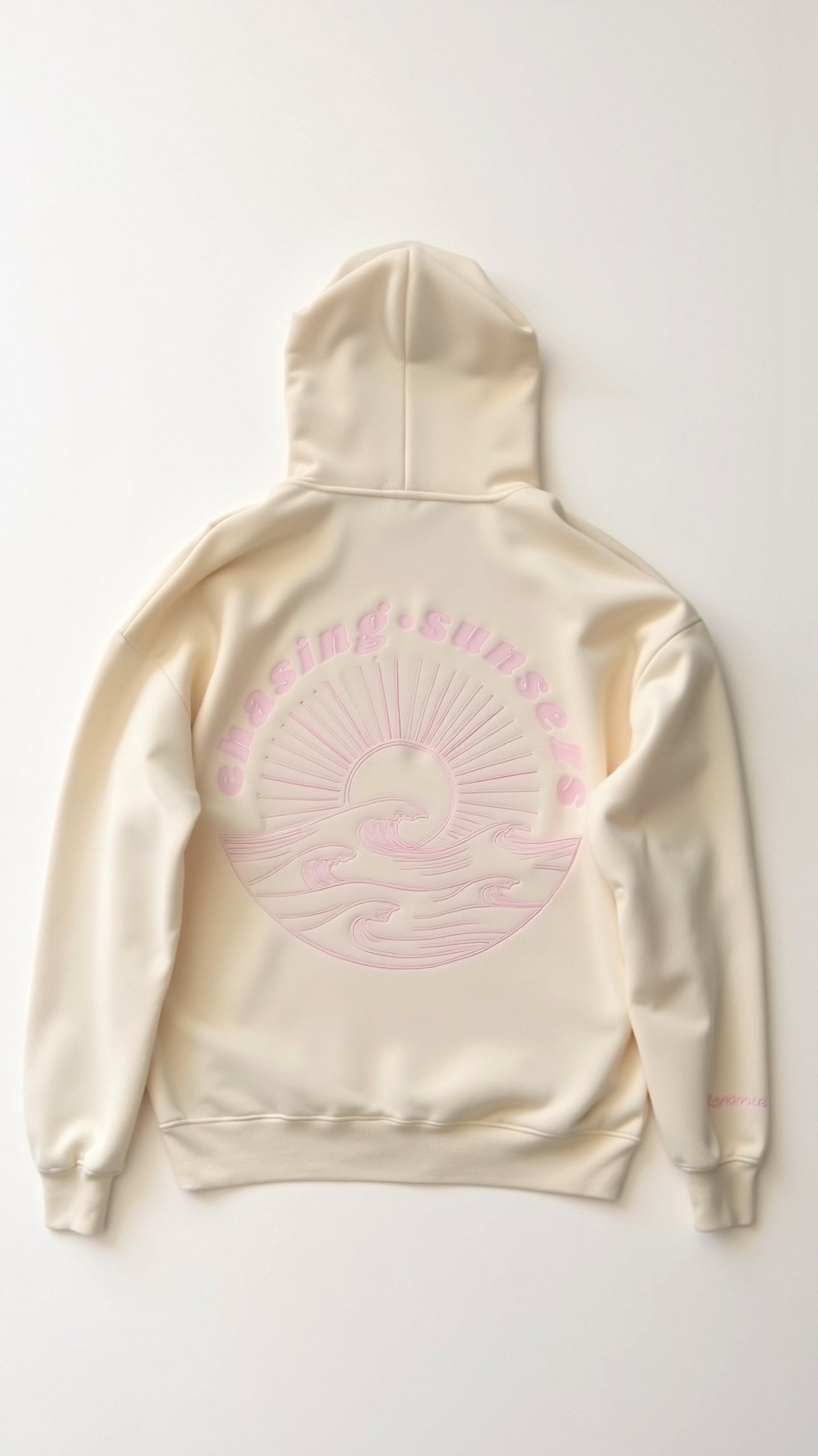 Ladies Embroidered Hoodie | Oversized Back Design